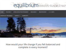 Tablet Screenshot of equilibrium-mbsr.com